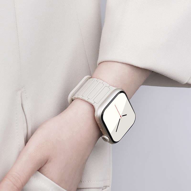 アップルウォッチバンド エレガントメタルリンクバンド