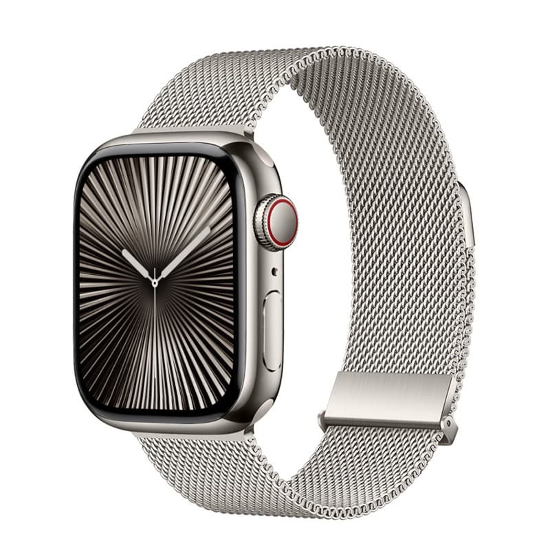 アップルウォッチバンド メッシュ編みステンレスバンド