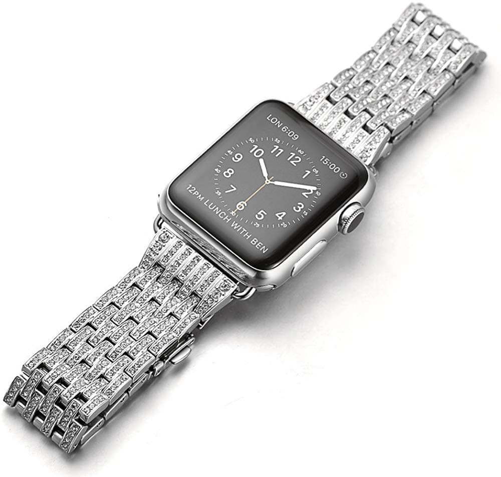 アップルウォッチバンド 高級ジルコニア セラミック時計バンド 42mm