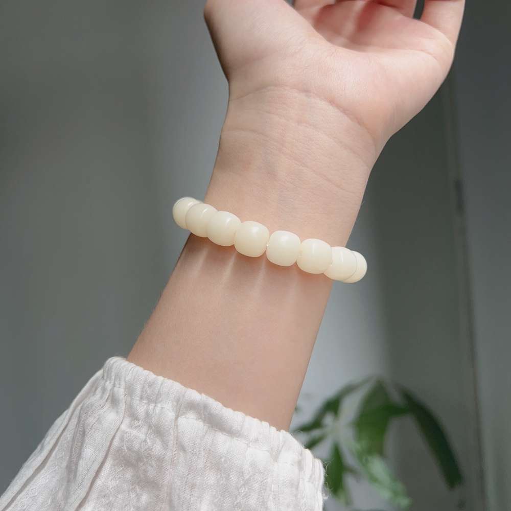 アップルウォッチバンド 天然石ビーズ調エレガントブレスレットバンド