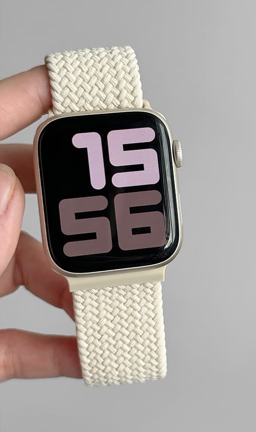アップルウォッチバンド 伸縮編みこみウォッチバンド