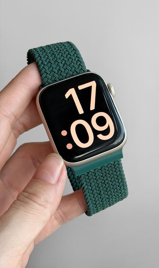 アップルウォッチバンド 伸縮編みこみウォッチバンド