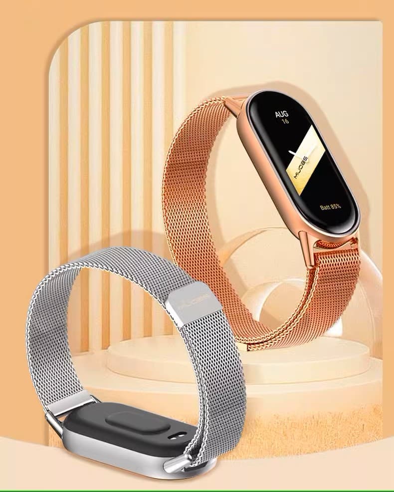 アップルウォッチバンド 高級メッシュ編みステンレスバンド