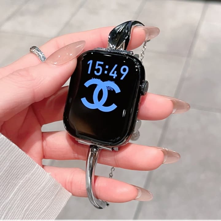 アップルウォッチバンド 洗練ブレスレット風バンド