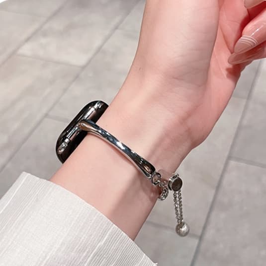 アップルウォッチバンド 洗練ブレスレット風バンド