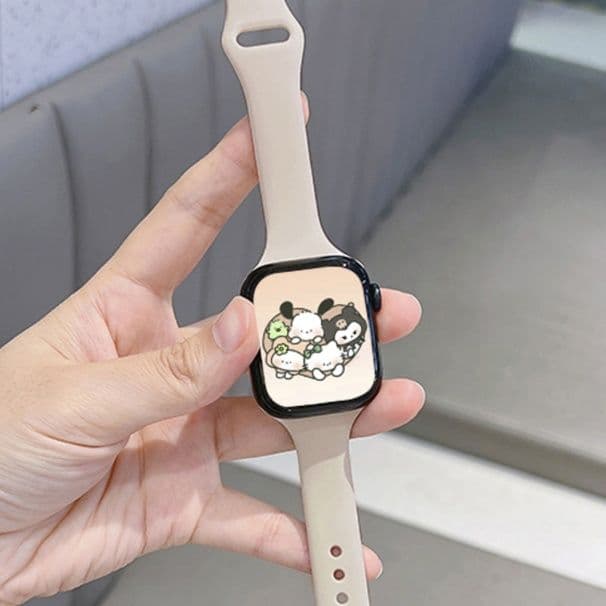 アップルウォッチバンド 優美なシリコンベルト