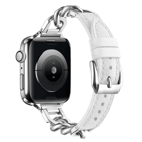 アップルウォッチバンド アップルウォッチ用レザーチェーンバンド