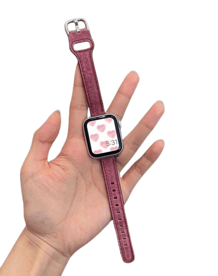 アップルウォッチバンド マルチカラー レザー