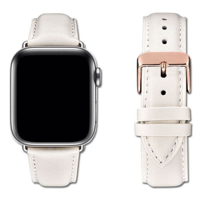アップルウォッチバンド 型押しクロコダイル調本革バンド上品ステッチデザイン