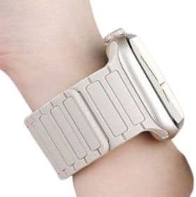 アップルウォッチバンド エレガントメタルリンクバンド