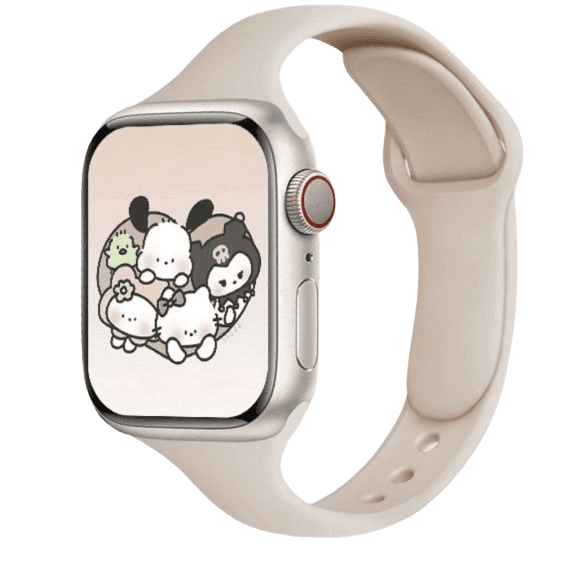 アップルウォッチバンド 優美なシリコンベルト