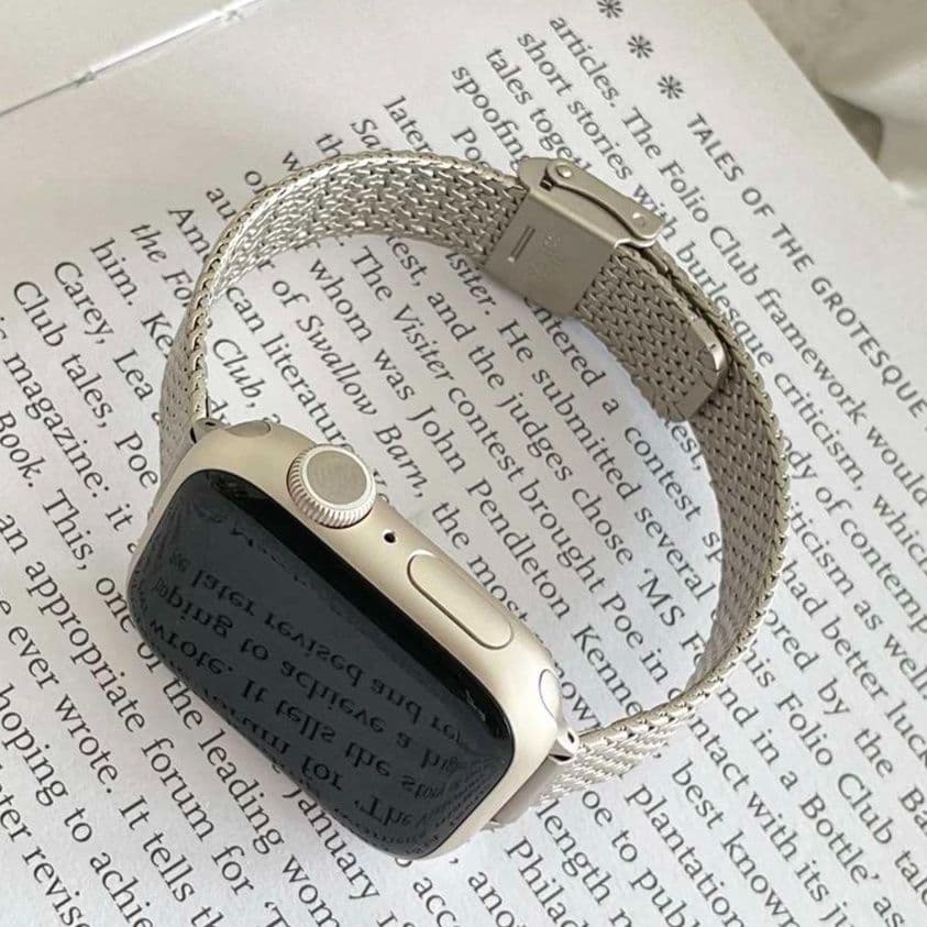 アップルウォッチバンドステンレス 多様なデザインのスマートウォッチ用交換バンド