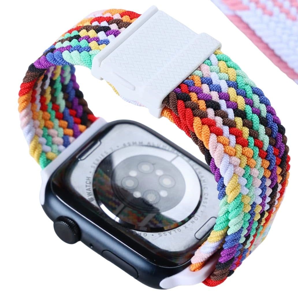 アップルウォッチバンド レインボーブレイド ソロループ