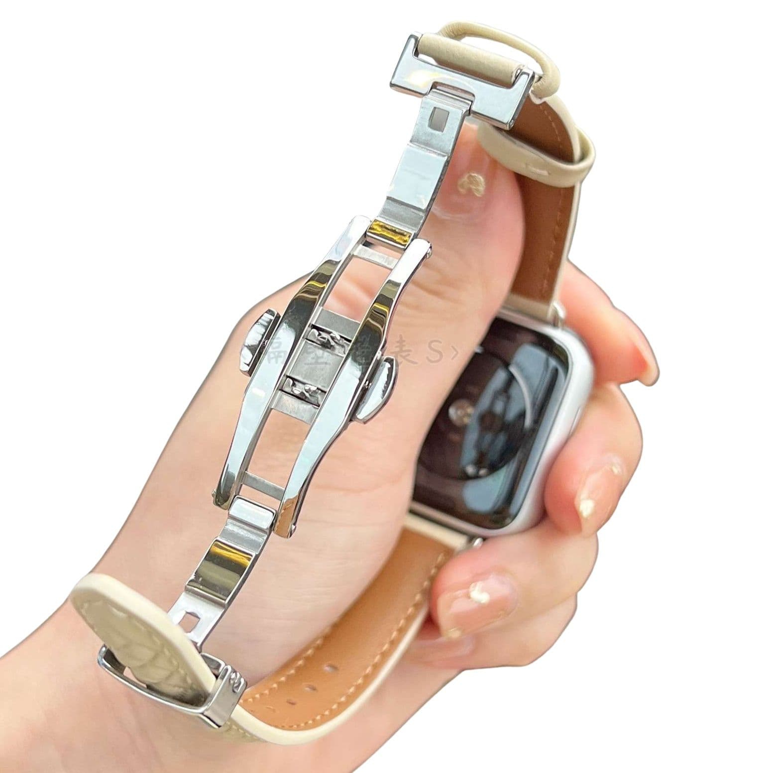 アップルウォッチバンド CELINE キルティングレザーバンド