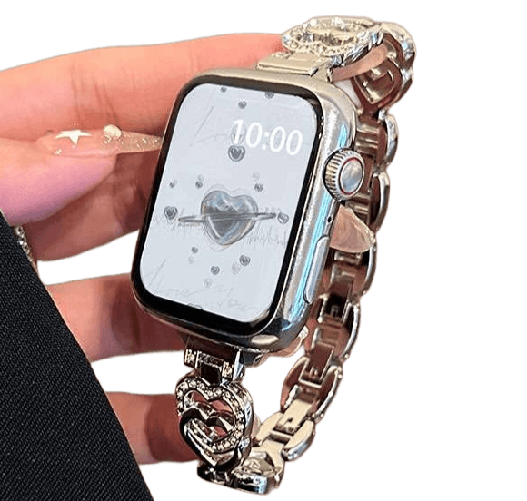 アップルウォッチバンド ハートチェーン