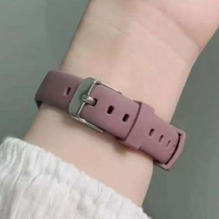 アップルウォッチバンド 柔らか質感シリコン製スポーツバンド