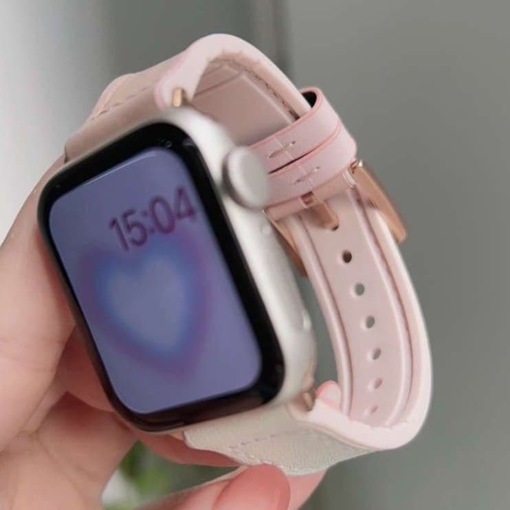 アップルウォッチバンド 本革二重巻きレザーベルト腕時計バンド