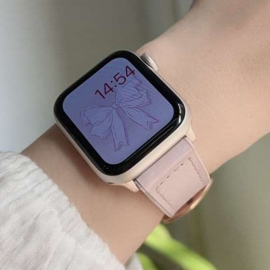 アップルウォッチバンド 本革二重巻きレザーベルト腕時計バンド