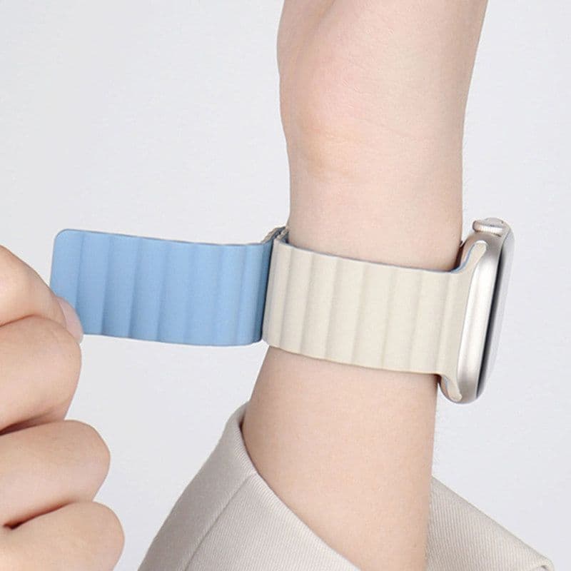 アップルウォッチバンド スタイリッシュ シリコン スポーツバンド