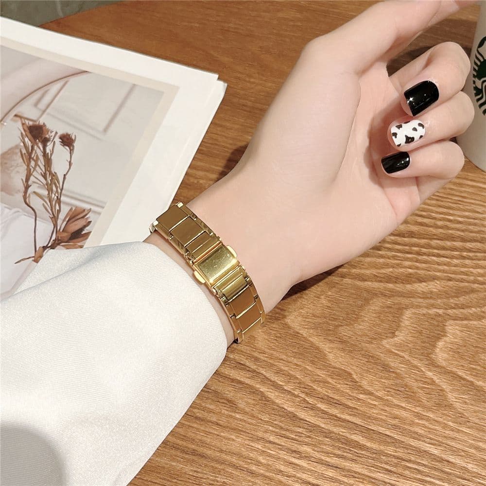 アップルウォッチバンド ステンレス 細身で上品なメタルバンド