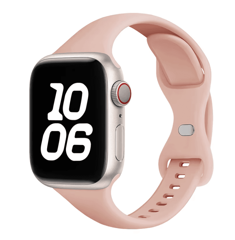 アップルウォッチバンド シリコン スポーツ 細身デザイン