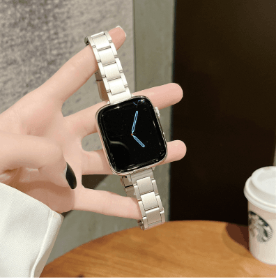 アップルウォッチバンド ステンレス 細身で上品なメタルバンド