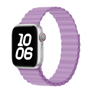 アップルウォッチバンド 回環式シリコン磁気吸着タイプ スポーツデザイン 男女兼用