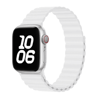 アップルウォッチバンド 回環式シリコン磁気吸着タイプ スポーツデザイン 男女兼用