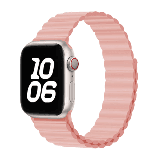 アップルウォッチバンド 回環式シリコン磁気吸着タイプ スポーツデザイン 男女兼用