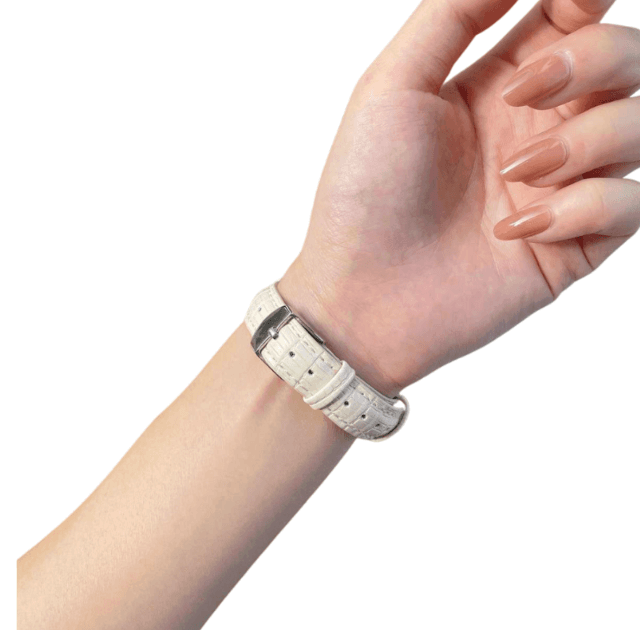 アップルウォッチバンド エレガントクロコ調レザーウォッチバンド