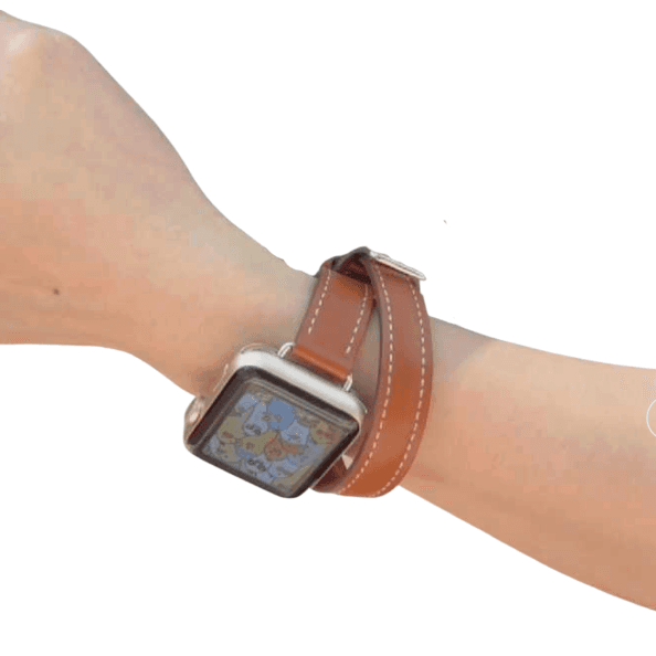 アップルウォッチバンド エレガントレザーバンド アップルウォッチ用