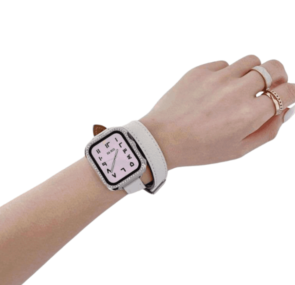 アップルウォッチバンド エレガントレザーバンド アップルウォッチ用