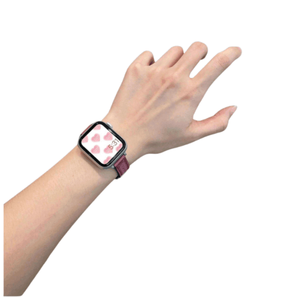 アップルウォッチバンド マルチカラー レザー