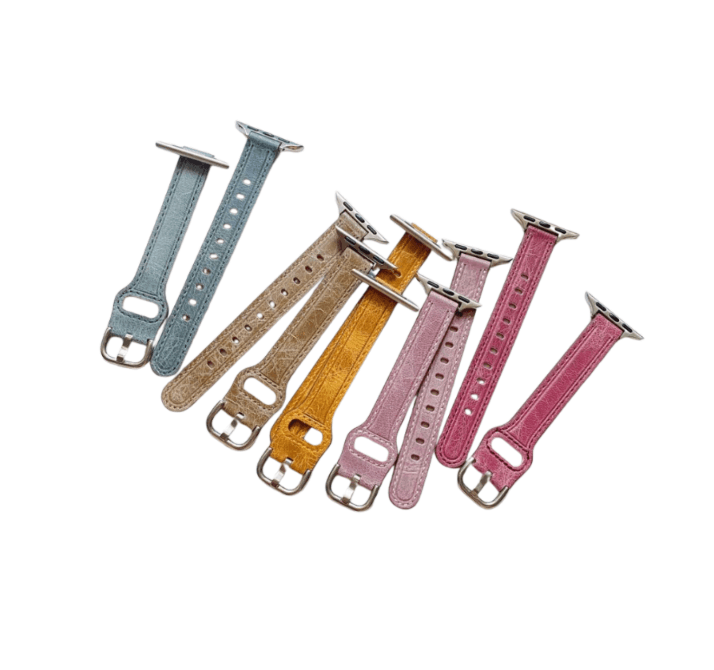 アップルウォッチバンド マルチカラー レザー