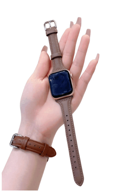 アップルウォッチバンド エレガントレザーウォッチバンド 秋色コレクション