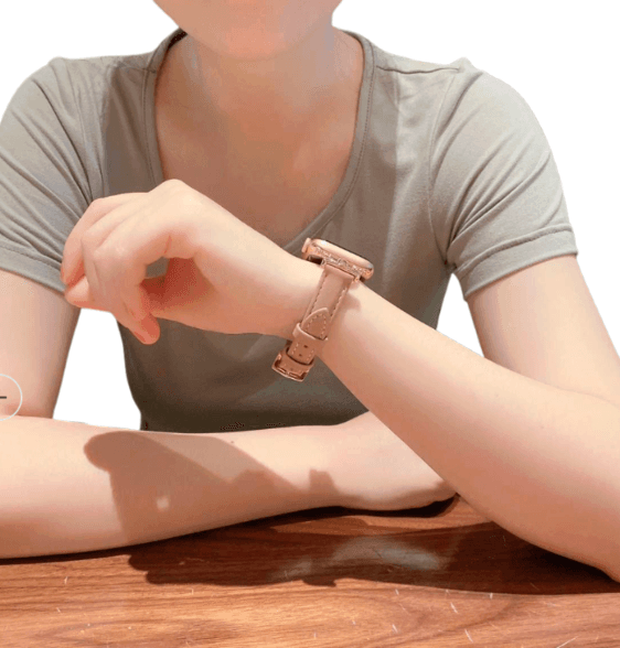 アップルウォッチバンド エレガントレザーリンク