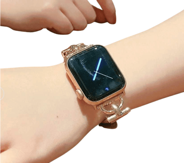 アップルウォッチバンド エレガントレザーリンク