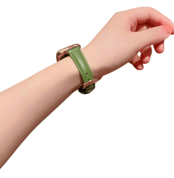 アップルウォッチバンド エレガントレザーリンク