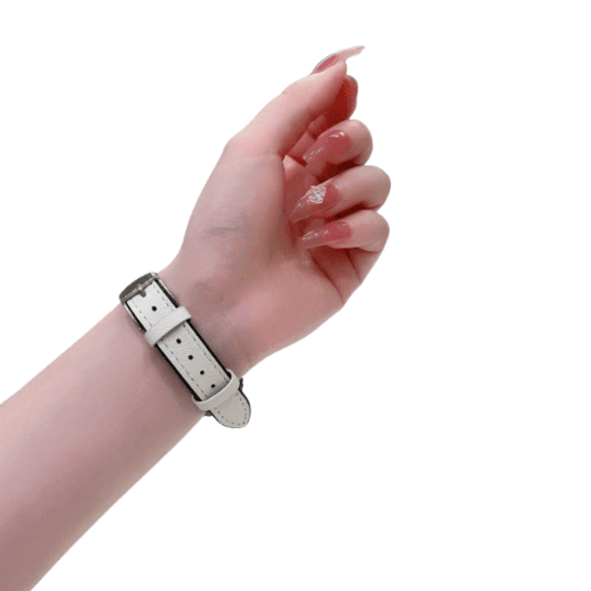 アップルウォッチバンド エレガントブルーレザー