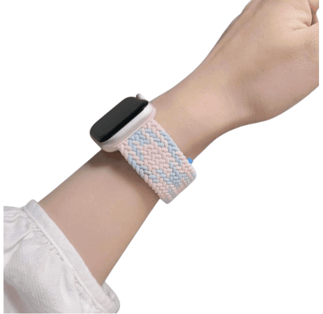アップルウォッチバンド ふわもこニットブレイドApple Watchバンド