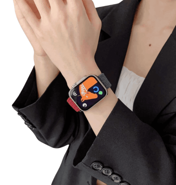 アップルウォッチバンド ふわもこニットブレイドApple Watchバンド