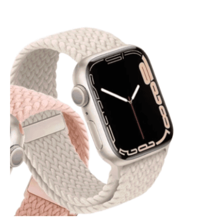 アップルウォッチバンド iWatch用 星光色マグネット編み込みバンド