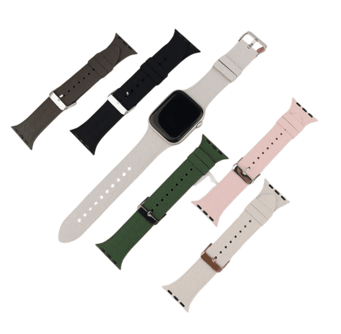 アップルウォッチバンド シリコンスポーツバンド 秋冬 個性派デザイン 男女兼用
