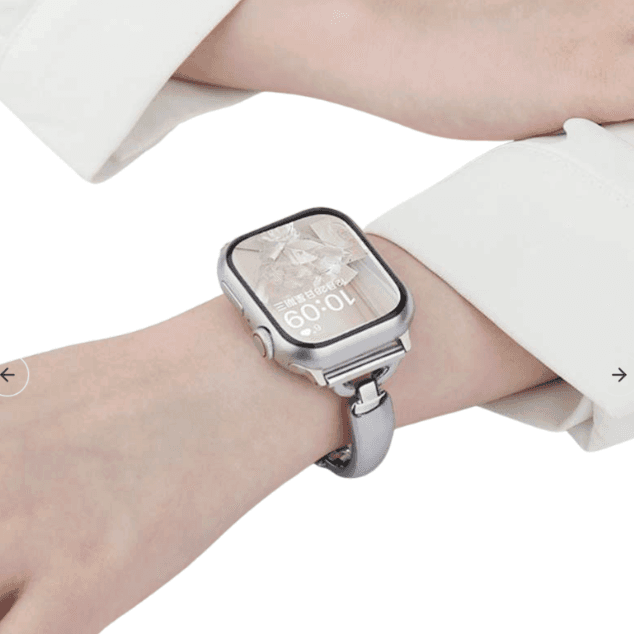 アップルウォッチバンド エレガントVリンクステンレスバンド