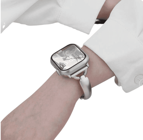 アップルウォッチバンド エレガントVリンクステンレスバンド