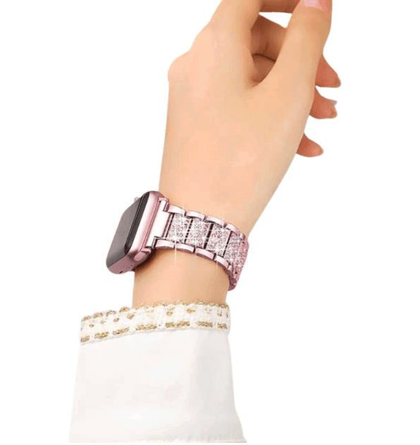 アップルウォッチバンド クリスタルブルーム スマートウォッチバンド