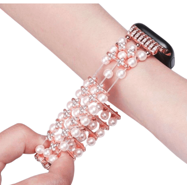 アップルウォッチバンド パールラグジュアリー