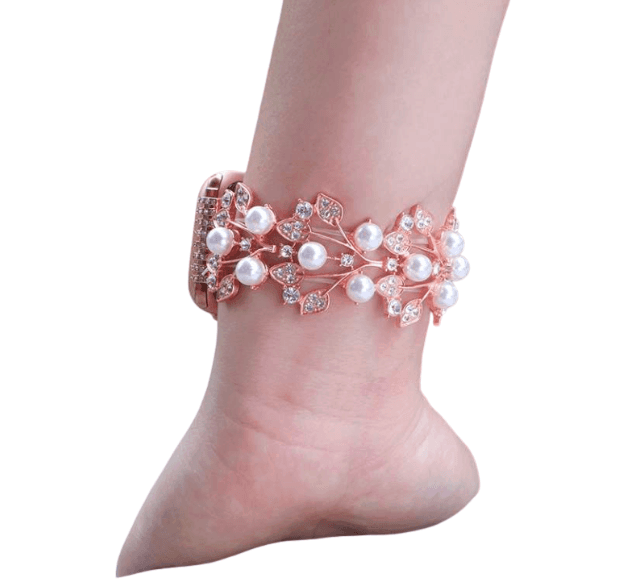 アップルウォッチバンド 華麗パールジュエリー