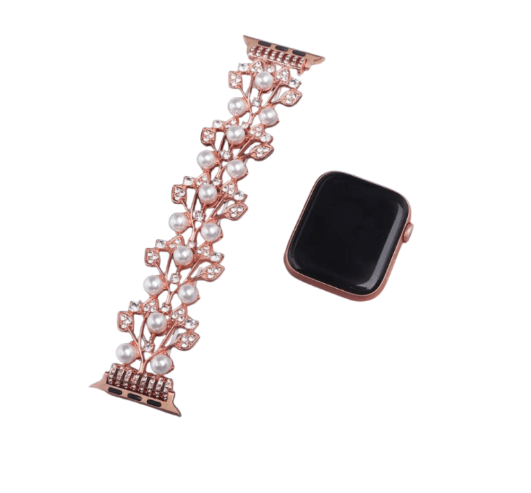 アップルウォッチバンド 華麗パールジュエリー