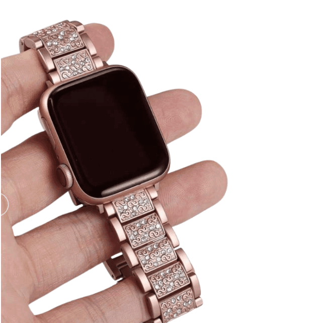 アップルウォッチバンド ラグジュアリークリスタル